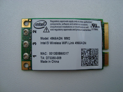 Wifi Intel 4965AGN Wireless Sony Vaio 391M VGN-FZ